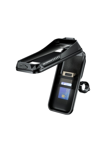 Nukrotech M30 Suya Dayanıklı Telefon Ve Aksesuar Çantası Siyah