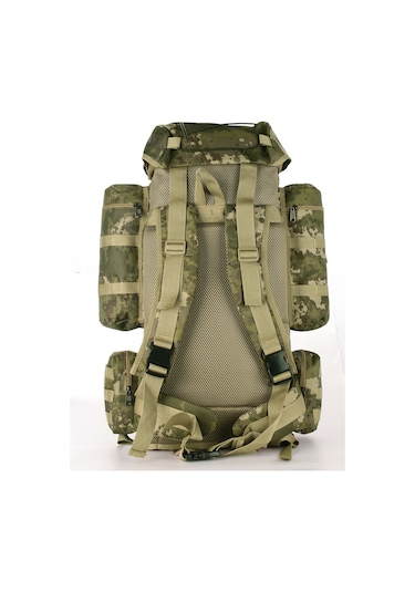 Strong 110 Lt Outdoor Askeri Operasyon Sırt Çantası Dağcı Kamp Arazi Çantası Seyahat Gezi Çantası Kamuflaj