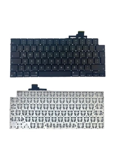 Macbook Uyumlu Air M2 15.3" 2023 A2941 Klavye - Tr - Büyük Enter