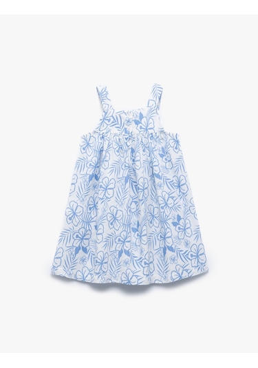 Koton Beyaz Kız Bebek Elbise 5smg80044aw Beyaz