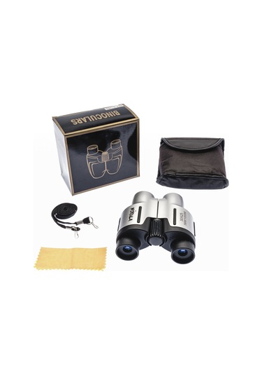 30x25 El Dürbünü Tosba Model 56m/1000m Gri - Siyah