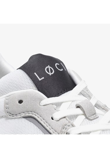 Loci Flo Unisex Beyaz/gri Spor Ayakkabı Lc-014 Gri