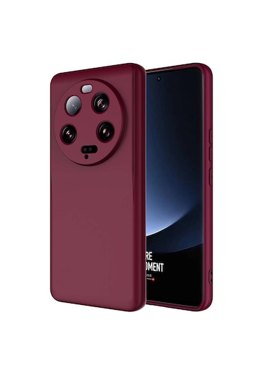 Xiaomi Mi 13 Ultra Kılıf Zore Mara Lansman Kapak Koyu Mor