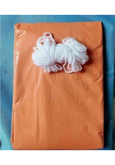 Prestigegoods Acil Durum Çadır Kurtarma Battaniyesi İlk Yardım Güneş Kremi Yalıtım Battaniyesi Turuncu Turuncu