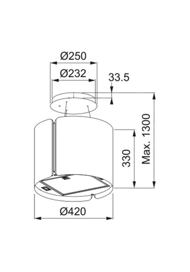 Franke FSMS F42 SS İnox Davlumbaz