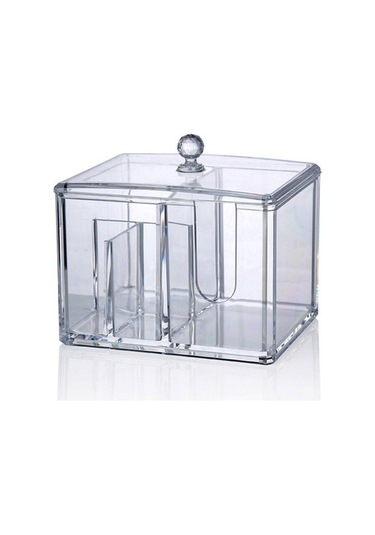 Pazly Mini Bölme Makyaj Kutusu, Makyaj Araçları Depolama, Kolay Taşıma, Alan Tasarrufu Çok Renkli