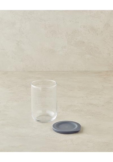 Home Fresh Safe Cam Kavanoz Gri Siyah