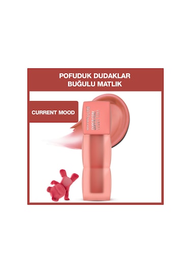 Maybelline New York Superstay Teddy Tint 10 Current Mood Allow Custom