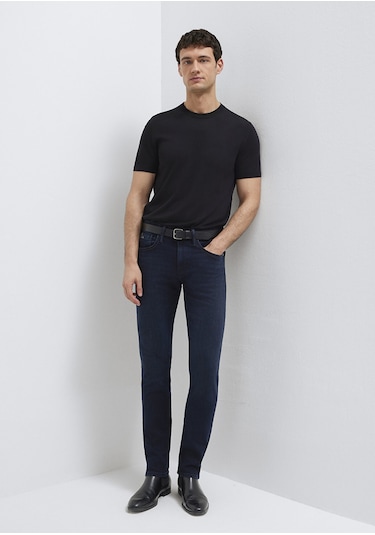 Mavi - Jake Lux Black Mürekkep Mavi Jean Pantolon 00422a1742 Koyu Mavi