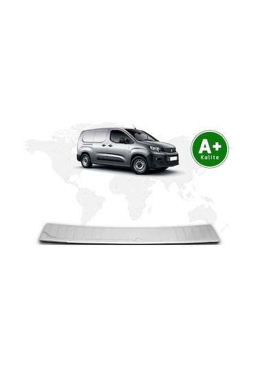 Peugeot Partner Krom Arka Tampon Eşiği 2019 Model Ve Sonrası