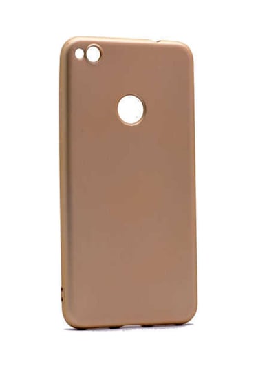Huawei P9 Lite 2017 Kılıf Zore Premier Silikon Kapak Gold