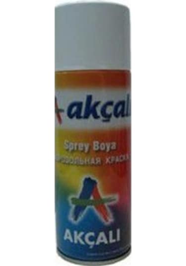 Akçalı Sprey Boya Mat Siyah / 526