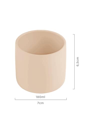 Silikon Beslenme Seti 5'li - Bubble Beige