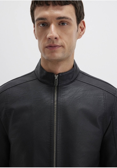 Mavi Siyah Erkek Ceket M0110548-71379 Siyah