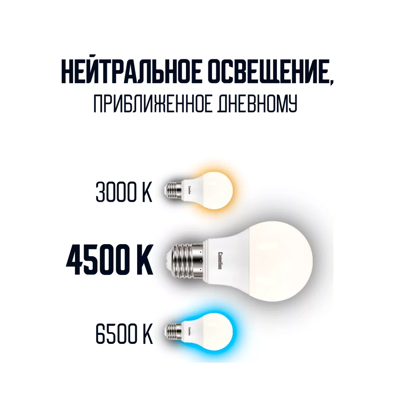 Camelıon Led Ampuller E27 17w 4500k Gün Işığı 3'lü Paket 195955526