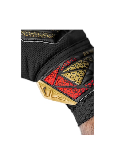 Reush Attrakt Starter Solid Çocuk Kaleci Eldiveni 5572514-7075 Siyah - Kırmızı