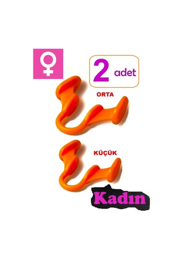 2 Adet Rahat Nefes Alma Uyku Horlama Önleme/burun Içi Silikon