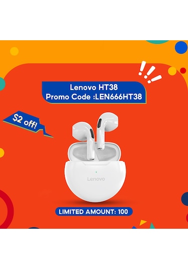 Lenovo HT38 Tws Bluetooth 9D Stereo Kulaklık