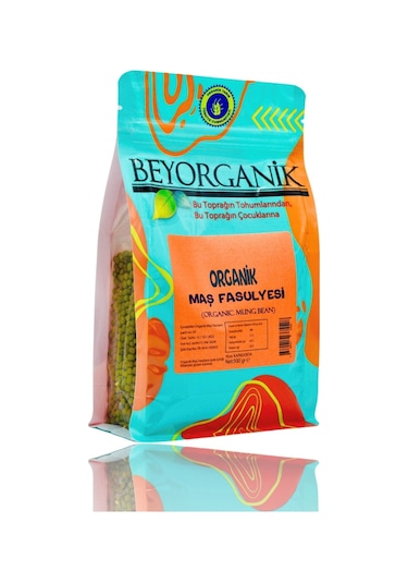 Beyorganik Organik Maş Fasulyesi 500 G