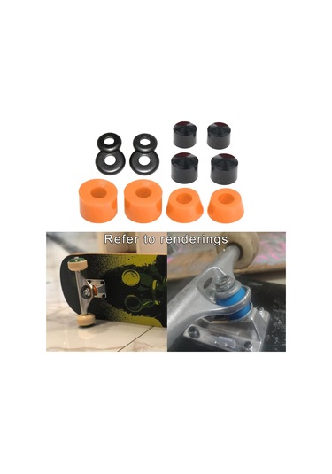 Homyl Kaykay Burcu Yedek Bardak Yıkayıcılar Longboard Turuncu Turuncu Çok Renkli