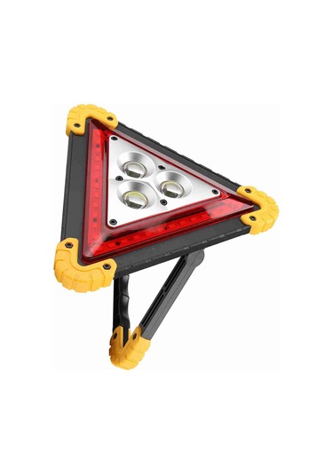 Yaozixa Araç Fali Arıza Uyarı Lambası - 3 Cob + 36 Led Işık Kaynağı, Usb/18650 Şarjlı, Hafif Ve Taşınabilir Pil Dahil Değil