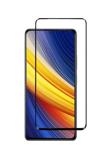 Xiaomi Poco X3 Pro Ekran Koruyucu 9D Tam Kaplayan Kavisli