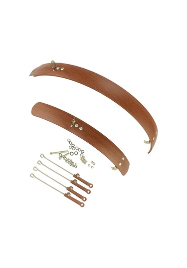 Suntek Katlanır Bisiklet Çamurluk Ön Ve 16-inç-kahverengi Kahverengi