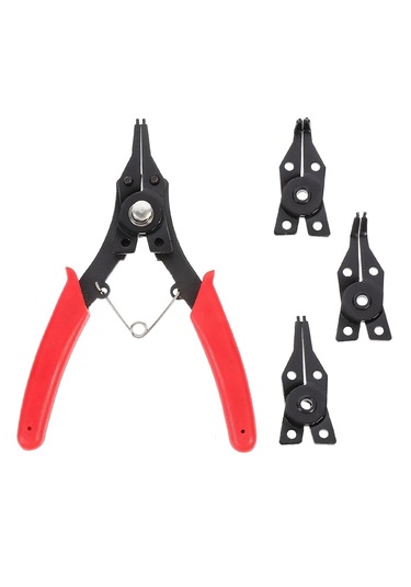 Çelik Segman Pensesi 3 In 1 Eğri Uçlu Dereceli