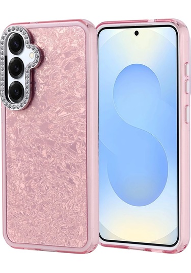 Galaxy Uyumlu S25 Plus Kılıf Taşlı Tasarımlı Zore Kapi Kapak