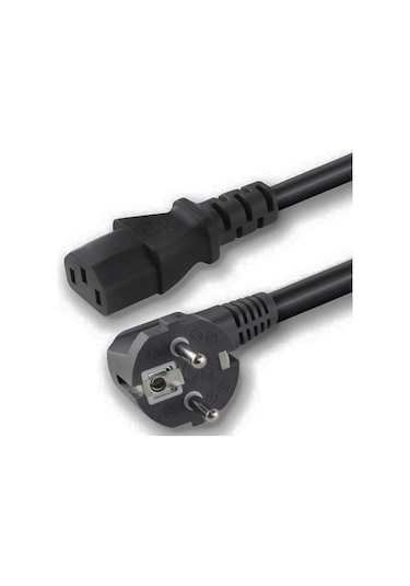 Bilgisayar Pc Kasa Monitör Için Power Güç Kablosu 3 Metre