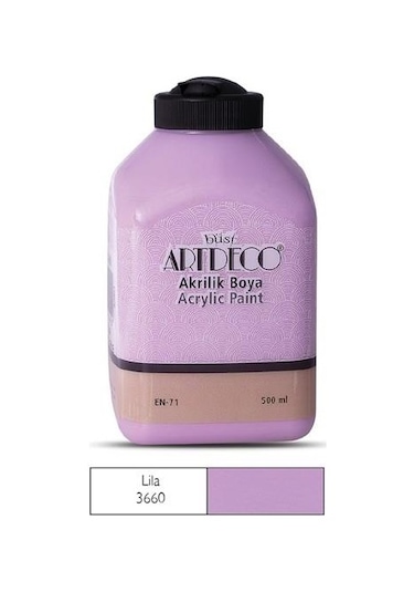 Artdeco Akrilik Boya 500 ML Renk Seçenekli