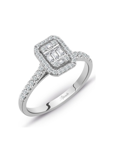 Modern Tasarım Baget Kare Tektaş Yüzük