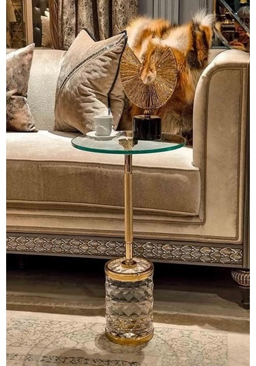 Dulda Akrilik Taurus Sehpa Şeffaf