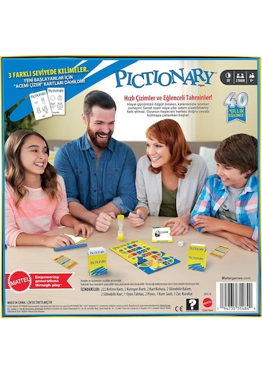 Jkr18 Pictionary Kutu Oyunu
