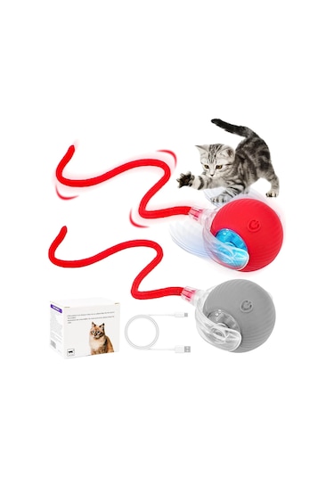 İnteraktif Şarjlı Kedi Oyun Topu