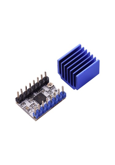 Suofeng Tmc2208 V1.2 Adım Motor Sürücü Modülü 5'li Paket - 256 Alt Bölme, 1.2a Sürekli Akım, Isı Sink Ve Tornavida Dahil