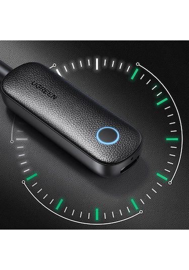 Cbtx Ugreen 2'si 1 Arada Bluetooth 5.0 Verici Alıcı 3.5mm Stereo Aux Adaptörü Kulaklık Tv Araç Ses İçin