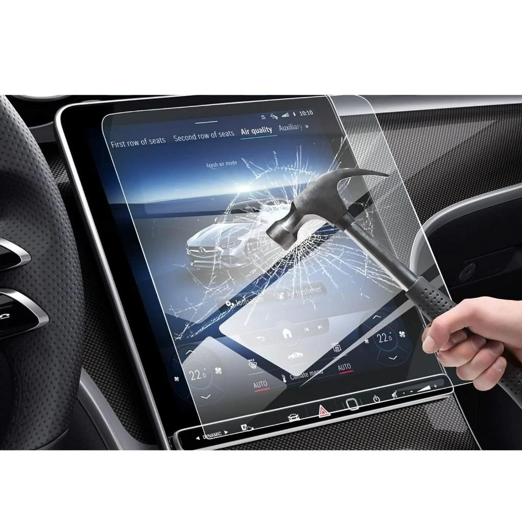 Mercedes Eqe Serisi 12.8 İnç Ekran Koruyucu Multimedya Nano Uyumlu 9H Nano Ekran Koruyucu