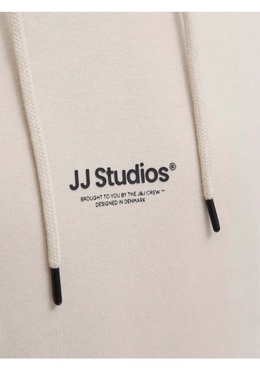 Jack & Jones Soho Erkek Krem Sweatshirt 12278789-mbm Krem