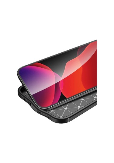 Apsuwa iPhone Uyumlu 15 Kılıf Niss Deri Dokulu Silikon