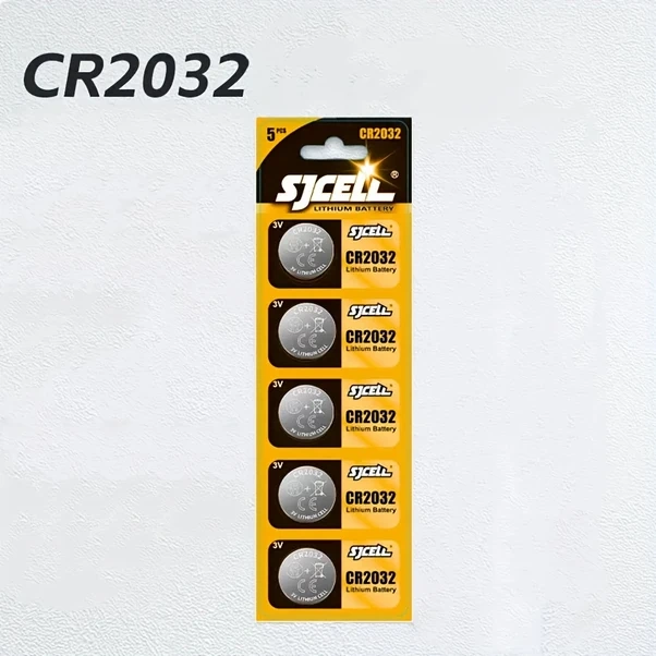 Globalbloom 5 Adet Cr2032 Lityum Pil 3v Yüksek Kapasiteli Saat Ve Kumanda Pili