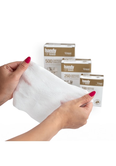 HandyTowel Sıkıştırılmış Tablet Bebek Mendili 250 adet