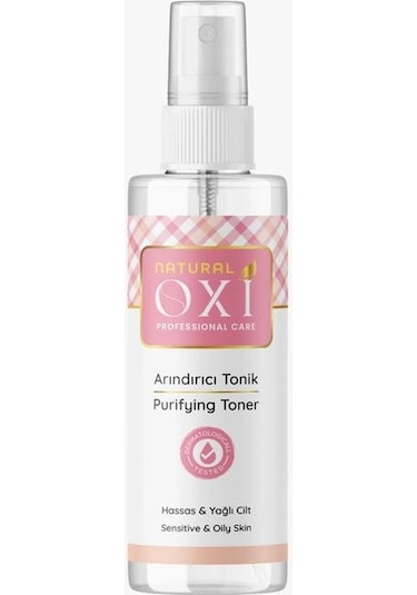Oxi Natural Arındırıcı Tonik 150 Ml. Hassas & Yağlı Ciltler