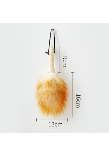 Springsun Ev Ve Araç İçin Toz Temizleme Aracı - Tüylü Süpürge, Tüylerini Tutmayan, 16cm Çubuklu Ev Temizlik Gereci