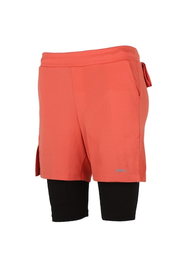 Slazenger SABLE K IN Kadın Taytlı Turuncu Şort