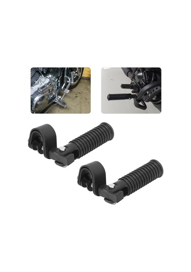 Motosiklet Footting Capgs, Ayak Pegs 1 İnç Kaza Bar Koruyucusu İçin Yedek Ayak Dayama Montajı