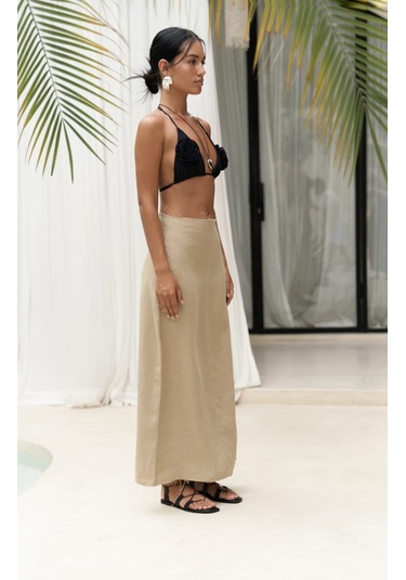 Samir Pis Detay Haki Keten Etek Haki