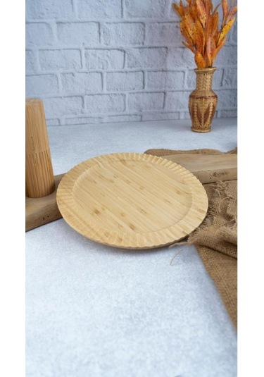 Bambum Crumble - Yuvarlak Tabak Büyük