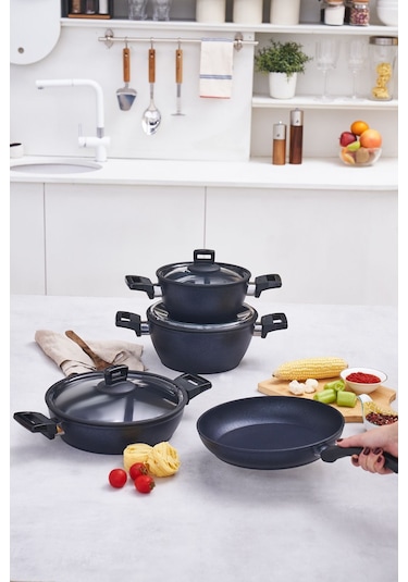 Karaca  Biodiamond Powerful Plus 7 Parça Tencere Seti