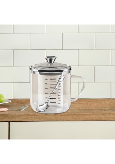 Suntek Magideal Süt Yeni Eve Taşınma Hediyeleri Için Kapaklı Cam 350ml